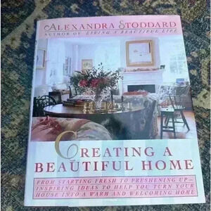 Creating a beautiful home cute chic book  home decor by Alexandria Stoddard